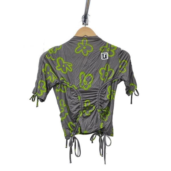 irojikake◆Transform Tops/半袖カットソー/S/レーヨン/GRY/総柄/IG2...