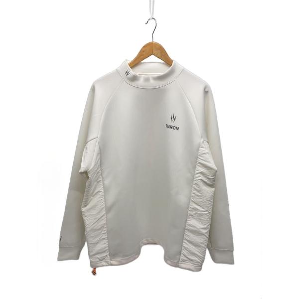 TNRCN◆長袖Tシャツ/L/ポリエステル/WHT/無地/TR425-M//