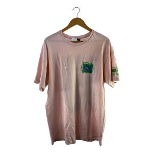 STUSSY◆Tシャツ/L/コットン/PNK