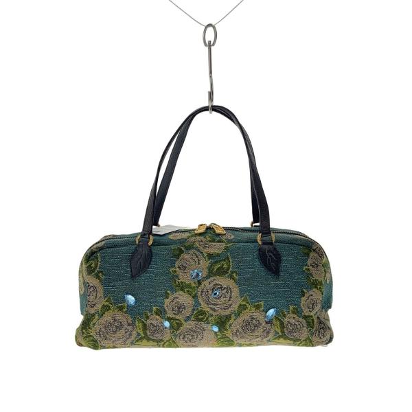 Think Bee!◆ハンドバッグ/--/GRN/総柄