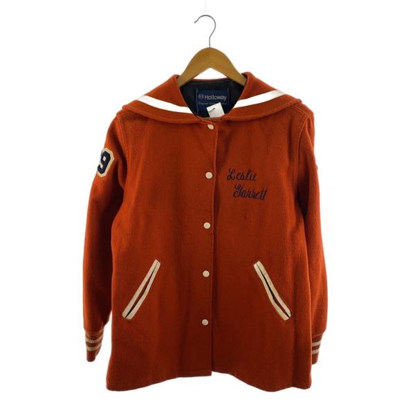 HOLLOWAY◆スタジャン/--/ウール/ORN/70-80s前後