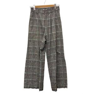 MASU◆ボトム/46/コットン/GRY/チェック/m25k6pt005//