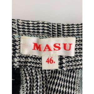 MASU◆ボトム/46/コットン/GRY/チェ...の詳細画像3