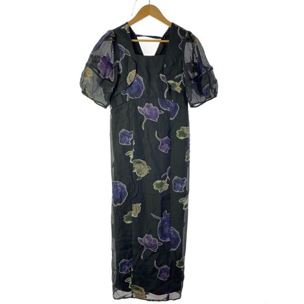 AMERI◆半袖ワンピース/M/ポリエステル/マルチカラー/0225105631370//