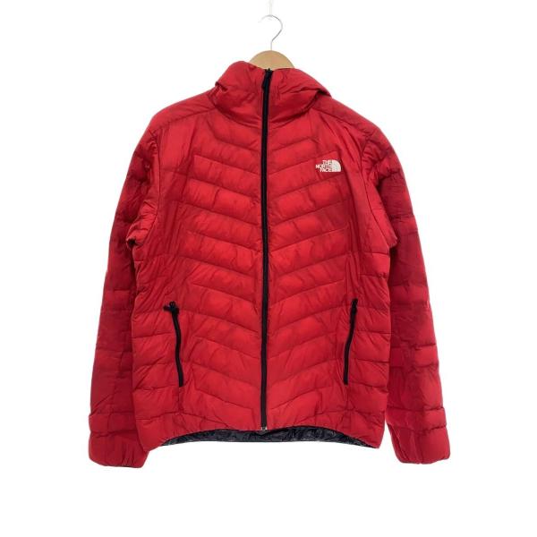 THE NORTH FACE◆THUNDER HOODIE_サンダーフーディ/XL/ナイロン/RED...