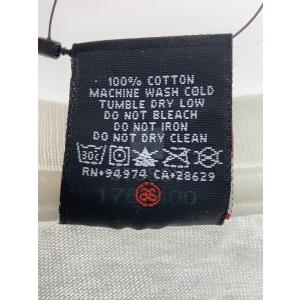 STUSSY◆Tシャツ/S/コットン/WHT/...の詳細画像3