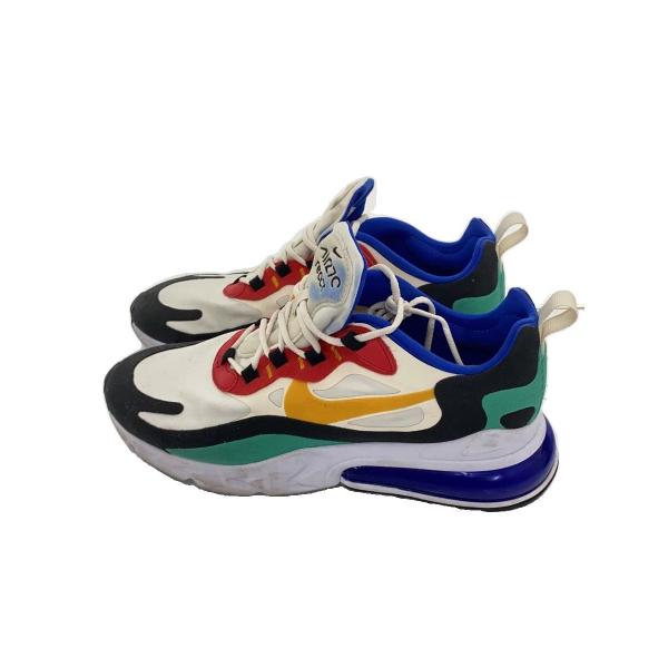 NIKE◆AIR MAX 270 REACT/エアマックスリアクト/マルチカラー/AO4971-00...