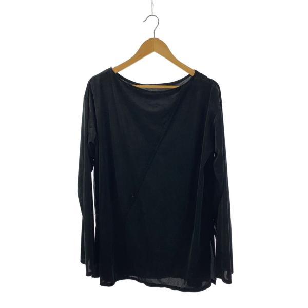 AMERI◆長袖Tシャツ/FREE/ポリエステル/BLK/0224203221350