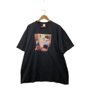 Supreme◆Tシャツ/XXL/コットン/BLK/プリント