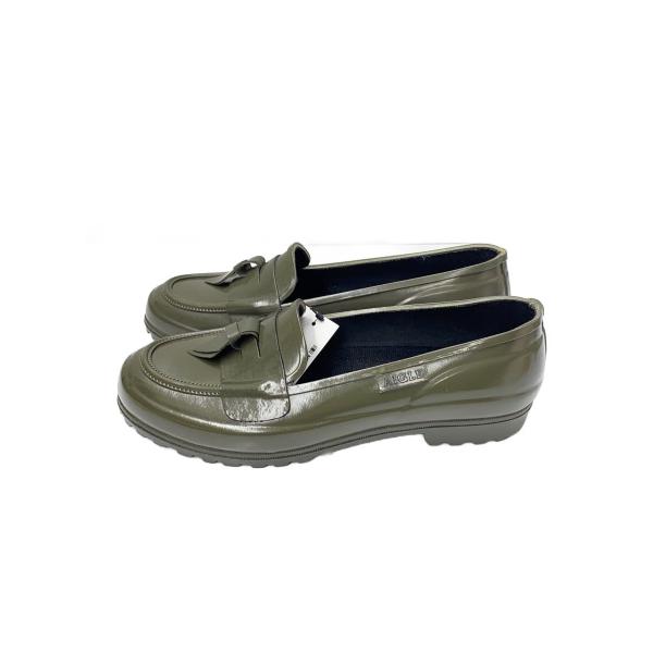 AIGLE◆エーグル/レインローファー/24cm/KHK/PVC