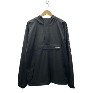 STUSSY◆ALPINE PULLOVER Jacket/ジャケット/L/ポリエステル/BLK/115419