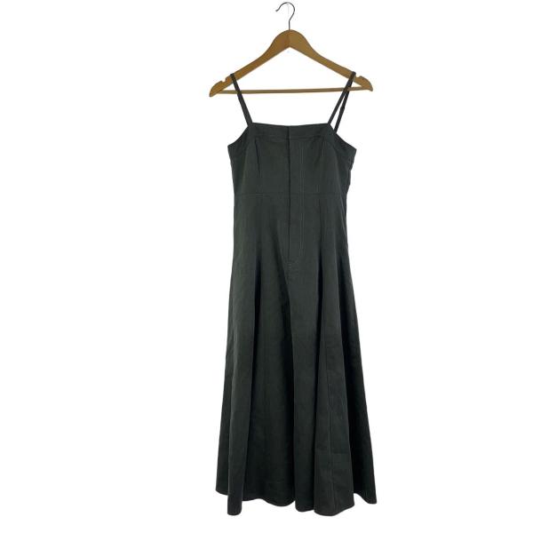 AMERI◆ノースリーブワンピース/S/ポリエステル/GRY/02210531410