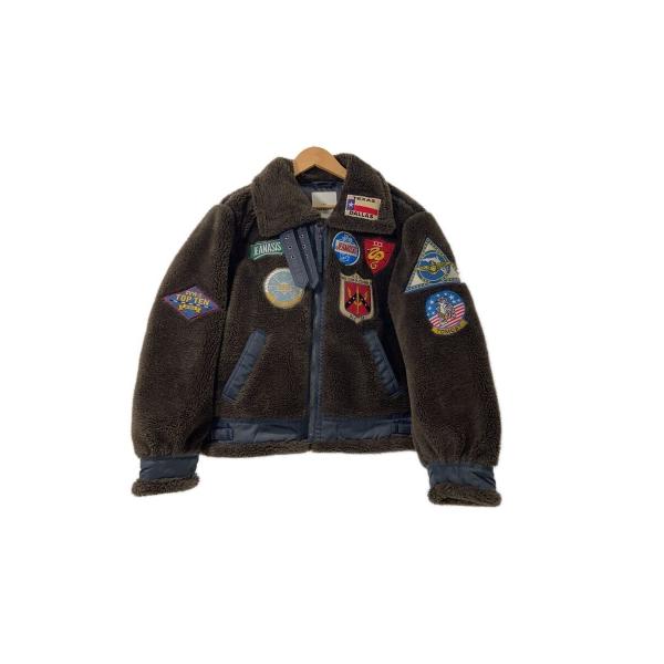 AVIREX◆フリースジャケット/FREE/ポリエステル/JS071754US