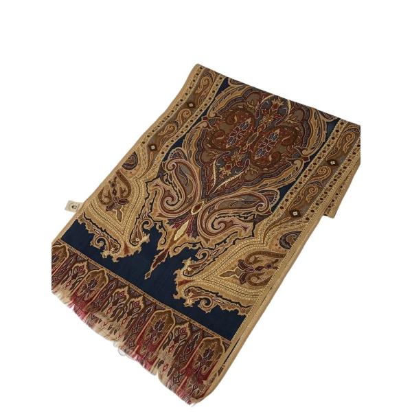 TOPKAPI◆ストール/ウール/BRW/総柄/レディース/ベーズリー