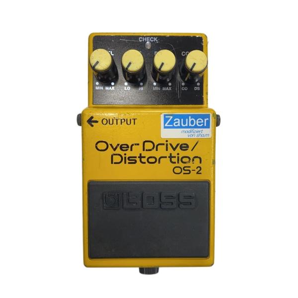 Zauber Pedals◆BOSS OS-2 Mod/オーバードライブ_ディストーション/本体のみ...