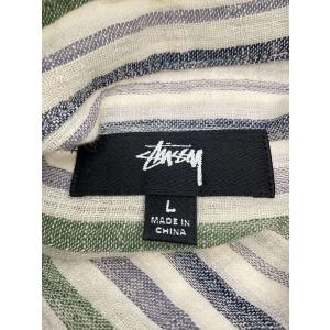STUSSY◆半袖シャツ/L/--/WHT/ス...の詳細画像2