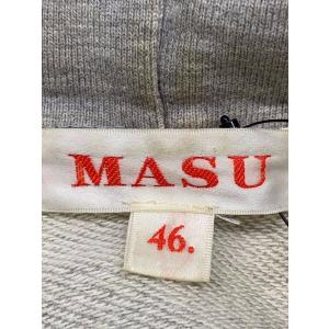 MASU◆ジップパーカー/46/コットン/GR...の詳細画像2