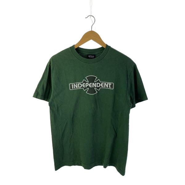 NHS/Tシャツ/--/コットン/GRN/NHSボディ/ INDEPENDENT