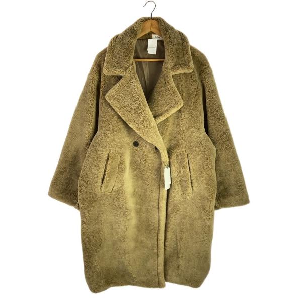 re fiina/タグ付き/テディベアロングコートFREE/ポリエステル/BEG//60341100...