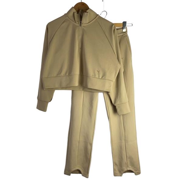 PUMA◆×ameri/ジャージセットアップ/M/ポリエステル/BEG/無地/622115-88/2...