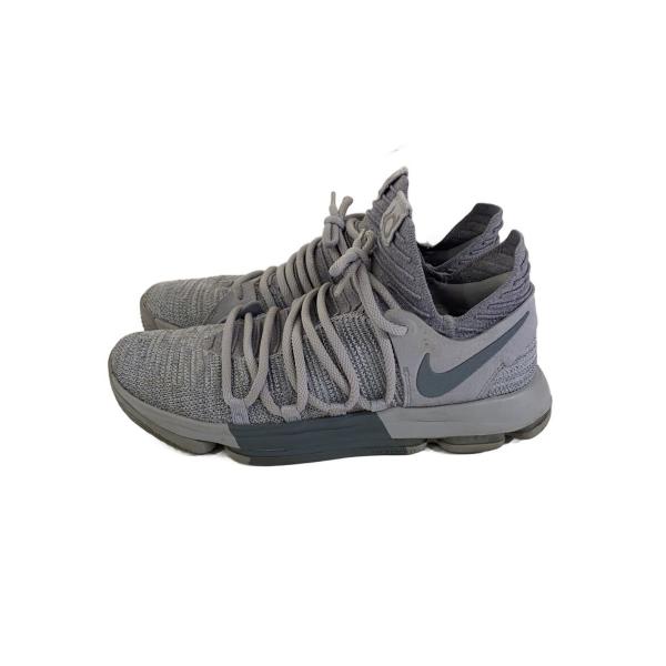 NIKE◆ZOOM KD 10 EP/ローカットスニーカー/29cm/GRY/897816-007