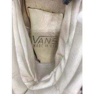 VANS◆ハイカットスニーカー/US8.5/WHTの詳細画像5