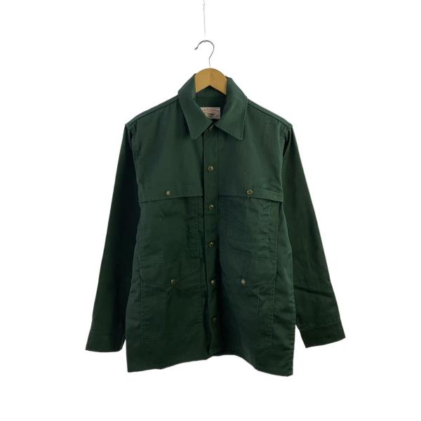 FILSON◆ジャケット/38/ポリエステル/GRN/340/ダブルマッキーノクルーザー/スナップ