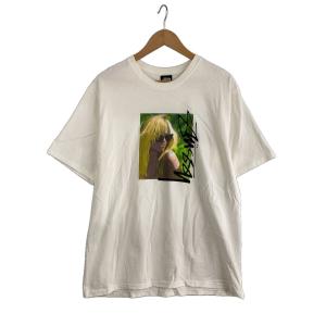 STUSSY◆Tシャツ/M/コットン/BLK//