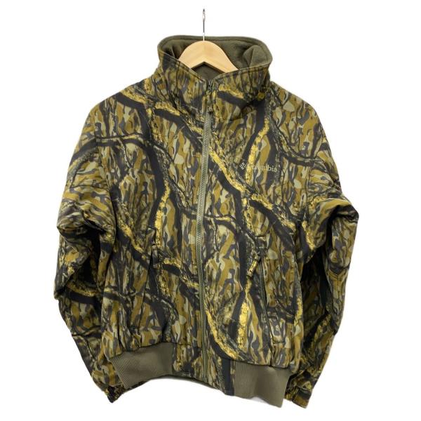 Columbia◆ジャケット/XS/ナイロン/KHK/総柄/RN69724CA05367