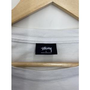 STUSSY◆Tシャツ/L/コットン/WHTの詳細画像2