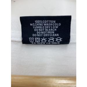 STUSSY◆Tシャツ/L/コットン/WHTの詳細画像3