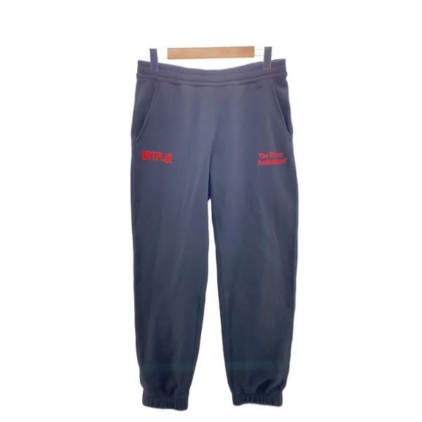 the ennoy professional◆NETFLIX/スウェットパンツ/M/コットン/BLK