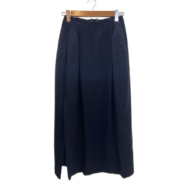 AURALEE◆ロングスカート/1/アルパカ/ブラック