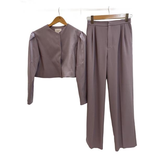 AMERI◆セットアップ/M/ポリエステル/パープル/02310590040