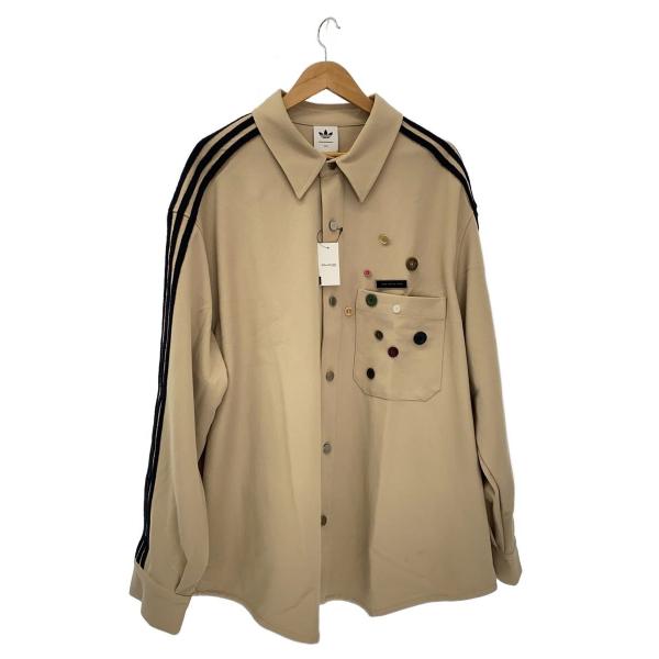 adidas◆SONG FOR THE MUTE ADI006 SHIRT JACKET/XL/ポリ...