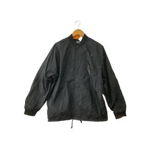 STUSSY◆25周年記念/コーチジャケット/M/ナイロン/BLK/着用感有/裾汚れ