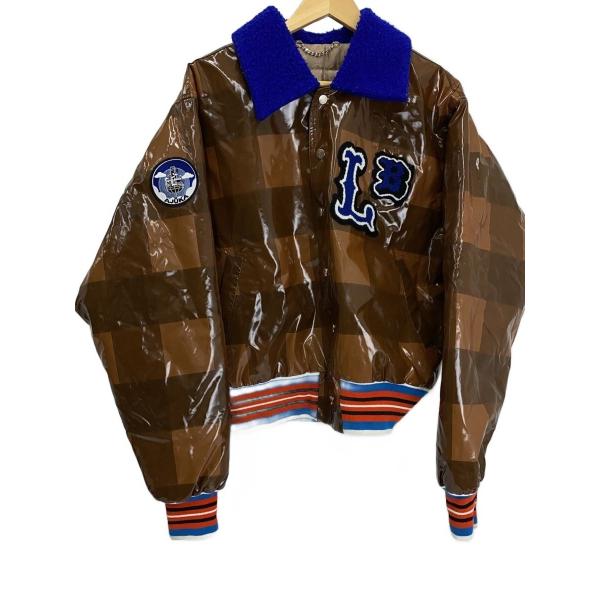 CHARLES JEFFREY LOVERBOY◆ジャケット/XS/ポリエステル/BRW/チェック