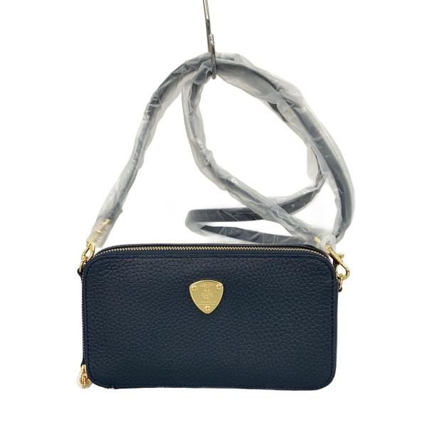 ATAO◆アミュレット・ケリー/ショルダーバッグ/レザー/BLK