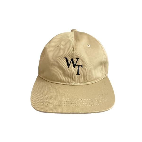WTAPS◆キャップ/--/コットン/BEG/メンズ/242HCDT-HT04