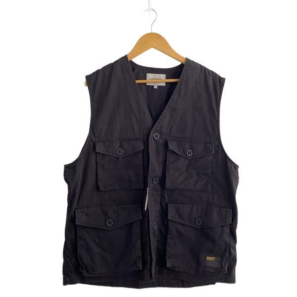 Carhartt◆UNITY VEST/ベスト/L/コットン/BLK//
