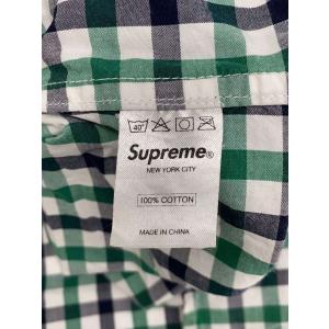 Supreme◆半袖シャツ/L/コットン/GR...の詳細画像4