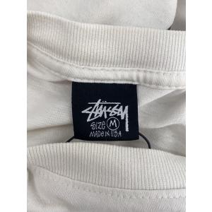 STUSSY◆長袖Tシャツ/M/コットン/WHTの詳細画像2