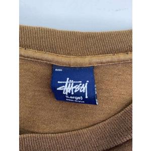STUSSY◆Tシャツ/L/コットン/BRW//の詳細画像2