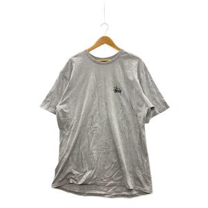 STUSSY◆Tシャツ/XL/コットン/GRY/プリント//