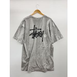 STUSSY◆Tシャツ/XL/コットン/GRY...の詳細画像1