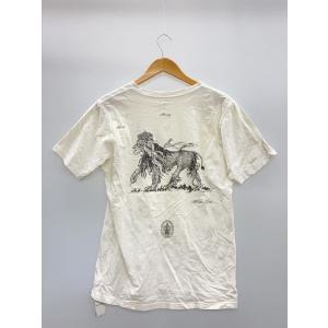 STUSSY◆Tシャツ/M/コットン/WHT//の詳細画像1