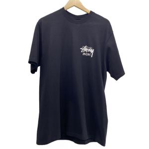 STUSSY◆Tシャツ/L/コットン/BLK//