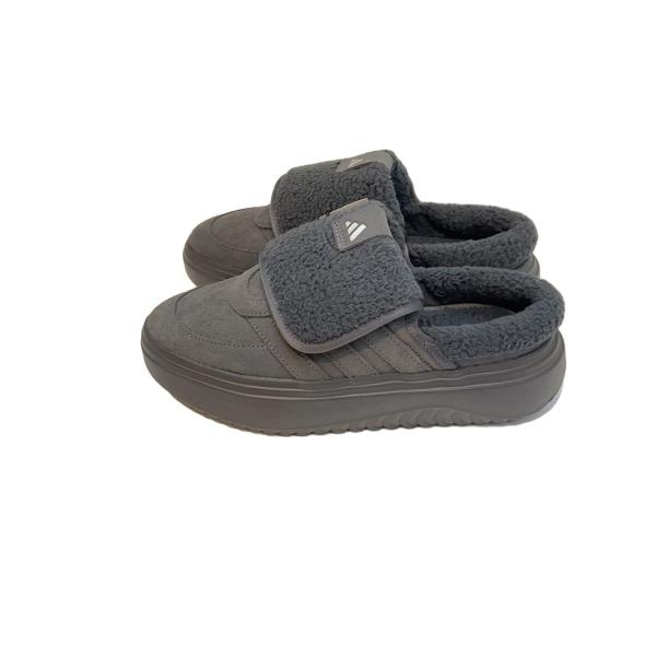 adidas◆サンダル/24cm/GRY/JS4999