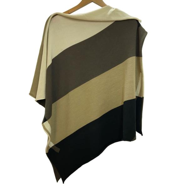 PLEATS PLEASE ISSEY MIYAKE◆ニット・セーター(厚手)/3/アクリル/クリー...