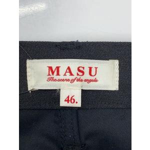 MASU◆ボトム/46/ウール/ブラック/無地...の詳細画像4
